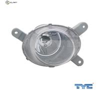 TYC Fog Light 19-0766-01-9 H1 Halogen for Volvo S60 I - Left