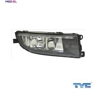 Halogen fog lamp Left H8 19-12110-01-9 TYC for VW BEETLE BEETLE Convertible