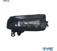 Halogen fog lamp Right H8 19-12121-01-9 TYC for AUDI A5 A5 Sportback