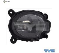 TYC Europe B.V. Front Fog Light 19-15444-00-2 for VW/SEAT Cupra & Tarraco 1.0L