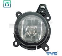 TYC Europe B.V. Fog Light 19-5699-01-2 Front Right (Driver Side)