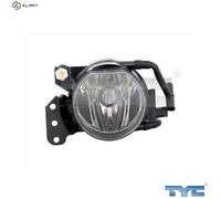 TYC Fog Light 19-5712-01-9 - Halogen Left HB4 - Fits BMW 3/5 Series (E46, E90, E91)