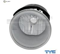 Halogen fog lamp Left H10 19-5769-01-9 TYC for CHRYSLER 300C 300C Touring