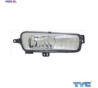 Front Fog Light Left Fits Ford C-Max 2 Van Fiesta 7 Van Focus 3 TYC 19-6148-01-9