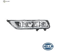 Halogen fog lamp Left H8 1ND 010 545-131 HELLA for VW PASSAT B7 PASSAT B7 Estate