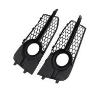 Front Fog Light Bumper Grill Compatible With A1 For 8X S1 2010 2011 2012 2013 2014 8X0807681B Pair Front Bumper Fog Light Lamp Grille Cover Honeycomb Hex