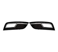 Front Fog Light Bumper Grill Compatible With A4 B8.5 Standard 2012 2013 2014 2015 Car Front Bumper Fog Lamp Racing Grill Honeycomb Mesh Hex Cover
