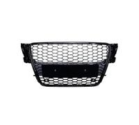Front Fog Light Bumper Grill Cover For Audi A5 RS5 8T 2008-2012 Gloss Black Honeycomb Mesh Radiator Front Bumper Grille