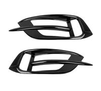 Front Fog Light Bumper Grill For Civic 10Th 2016 2017 2018 2019 Car Rear Lower Fog Light Lamp Grill Cover Trim Grille Surround Bezel Decoration Styling Black