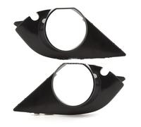 Front Fog Light Compatible With For E60 E61 For Sport 2003 2004 2005 2006 2007 2008 2009 Fog Light Cover Bazel Grilles Fog Lights Lamp Frame Covers Hole Grill(L and R)