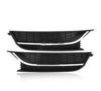 Front Fog Light Compatible With For Passat For Wolfsburg For Edition 2013 2014 2015 Car Fog Light Cover Fog Lamp Grill Protector Trim Front Bumper Headlight Cover(Left and Right)