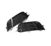 Front Fog Light Cover Grille for Audi A1 Standard 2010 2011 2012 2013 2014 2015,Front Left Front Right Fog Light Grill,Front Lower Bumper Fog Light Cover Inserts,A-Left