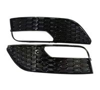 Front Fog Light Cover Grille for Audi A3 Standard 2014-2016 Hatchback,Front Left Front Right Fog Light Grill,Front Lower Bumper Fog Light Cover Inserts,C-1 Pair