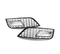Front Fog Light Cover Grille for Audi A4 B8.5 Standard Edition 2013 2014 2015 2016,Front Left Front Right Fog Light Grill,Front Lower Bumper Fog Light Cover Inserts,C-1 Pair