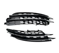 Front Fog Light Cover Grille for Audi A6 C7 Sedan Standard Bunper Model 2012-2015-4G0807681,4G0807682,Front Left Front Right Fog Light Grill,Front Lower Bumper Fog Light Cover Inserts