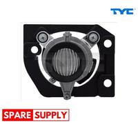 FRONT FOG LIGHT FOR FIAT 500 TYC 19-0687-15-2 FITS RIGHT