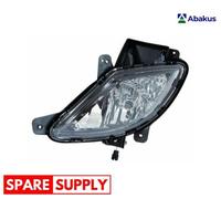 FRONT FOG LIGHT FOR HYUNDAI IX20 ABAKUS 221-2033R-UE FITS RIGHT