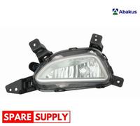FRONT FOG LIGHT FOR HYUNDAI TUCSON ABAKUS 221-2057R-UE FITS RIGHT