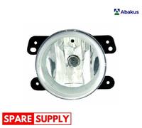 FRONT FOG LIGHT FOR JEEP GRAND CHEROKEE ABAKUS 333-2031N-AQ FITS LEFT, RIGHT