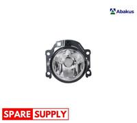 FRONT FOG LIGHT FOR MITSUBISHI OUTLANDER ABAKUS 314-2012N-UQ FITS LEFT, RIGHT