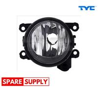 FRONT FOG LIGHT FOR RENAULT CLIO V KADJAR TYC 19-15214-01-9 FITS LEFT