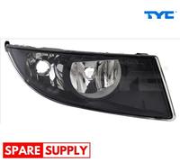 FRONT FOG LIGHT FOR SKODA FABIA PRAKTIK ROOMSTER TYC 19-12720-11-2 FITS LEFT