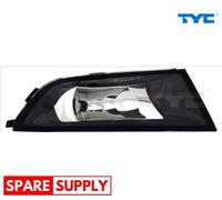 FRONT FOG LIGHT FOR SKODA FABIA TYC 19-15265-01-2 FITS RIGHT