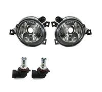 Front Fog Light For VW For Caddy For Touran 2004 2005 2006 2007 2008 LED Front Bumper Fog Light Lamp 1T0941700C 1T0941699C Left Right Fog Lamp Assembly(With M10 LED White)