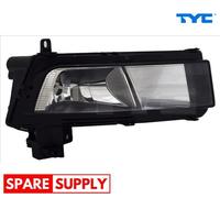 FRONT FOG LIGHT FOR VW GOLF TOURAN TYC 19-14268-01-2 FITS LEFT