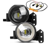Front Fog Light Lamp 2 X Angel Eye Fog Light DRL For BMW E46 E60 E63 E90 525i 530i 545i 550i 323i 325i Canbus Car LED Daytime Running Lamp 9006