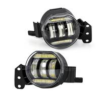 Front Fog Light Lamp For BMW E60 E90 E63 E46 323i 325i 525i Car Fog Lamp Assembly DRL Headlight LED White Lens Angel Eyes Halogen Accessories 12V(LED White B)