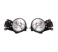 Front Fog Light Lamp For Mitsubishi For Montero For Pajero For Shogun Sport 1999-2008 Car Front Bumper Fog Light Cover Grille Fog Light Cover Front Bumper Fog Light(Light 1 Pair)