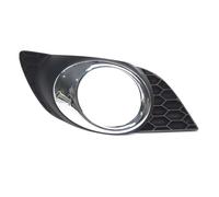 Front Fog Light Lamp Grill Compatible With Infiniti For QX60 2013 2014 2015 2016 2017 Front Bumper Foglight Foglamp Trim Cap Hood Lid Bezel Frame Cover