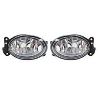 Front Fog Light Lamps Fog Lamp Assembly For Mercedes For Benz W211 W204 W164 2002-2009 Front Bumper Anti Light A1698201556 A1698201656(M10 LED Blue)