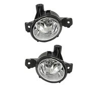 Front Fog Lights For BMW 1 Series E82 E87 E88 For X3 E83 For X5 E70 Pair Front Bumper Anti Fog Light Assembly With Bulb 63176924655 Safety Lamps For Poor Visibility(Left and Right)