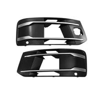 Front Fog Lights For Q7 2016 2017 2018 2019 4M0807151 Fog Light Grill Fog Lamp Shade Fog Light Grille Front Bumper Chrome Bezel Insert(C1 Left and 1 Right)