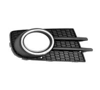 Front Fog Lights For VW For Tiguan 2012-2018 Fog Lamp Frame Fog Lamp Holder With Black/Chrome Ring Car Accessories Car Front Fog Light Shell(Right Chrome Ring)