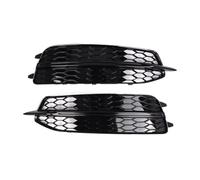 Front Fog Lights Replacement for A6 C7 S Line 2011-2014 Front Bumper Fog Light Grille Cover 4G0807681D 4G0807682D L/R Fog Light Bezel Grill Car Front Fog Lights