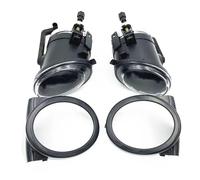 Front Foglamp Assembly Compatible With For 330i Sedan 2001 2002 2003 2004 2005 Fog Light Auto Fog Light Assembly Car Accessories Fog Lamp(Smoke WITH COVER)