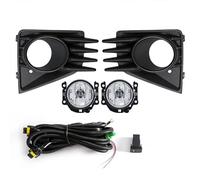 Front Foglamp Assembly Compatible With Mitsubishi For Attrage For Mirage 2020 2021 Car DRL Daytime Running Light Fog Lamp Daylight Bumper Driving Fog Light