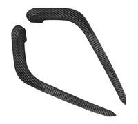 Front Foglight Protect Cover Strip Frames Car Accessories For VW For Passat B8 Variant 2016-2020 Car Front Spoilers(Carbon look)