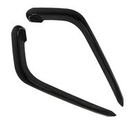 Front Foglight Protect Cover Strip Frames Car Accessories For VW For Passat B8 Variant 2016-2020 Front Bumper Spoiler(Gloss black)