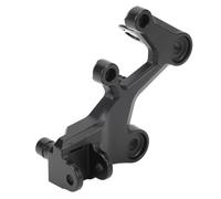 Front Foot Peg Pedal Bracket, Secure Fixation Front Footrest Pedal Peg Bracket Rust Proof Aluminum Easy To Install Crack Resistant for Motorcycle (Right)