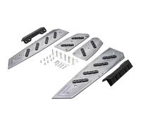 Front Foot Pegs Fit For Honda Forza 350 FORZA NSS 2018-2024 Motorcycle Accessories Footrest(Titanium)