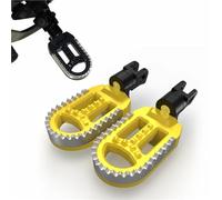 Front Footrest For Aprilia MX 125 Supermoto Pegaso 650 RX125 Foot Pegs Footpeg Rest Pedals Pedal Motorcycle Accessories