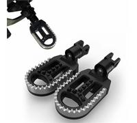Front Footrest For Aprilia MX 125 Supermoto Pegaso 650 RX125 Foot Pegs Footpeg Rest Pedals Pedal Motorcycle Accessories