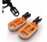 Front Footrest For Aprilia MX 125 Supermoto Pegaso 650 RX125 Foot Pegs Footpeg Rest Pedals Pedal Motorcycle Accessories