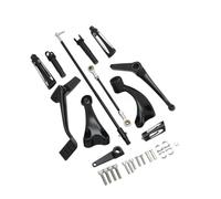 Front Footrest Motorcycle Forward Controls Complete Kit Footpegs Shifter Levers Linkages For Sportster XL883 For Custom XL1200 Forty Eight