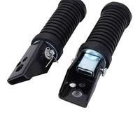 Front Footrests 1 Pair Motorcycle Rear Footrests Motorcycle Foot Pegs for GS125 GN125 Motocross Motorcycle Accessories Pedals Rear Footpeg