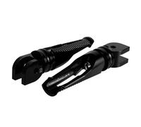Front Footrests Rider Foot Pegs Aluminum Motorcycle Footrest Passenger Foot Pedals for for Monster 696 796 for Monster 1100 S Rear Footpeg